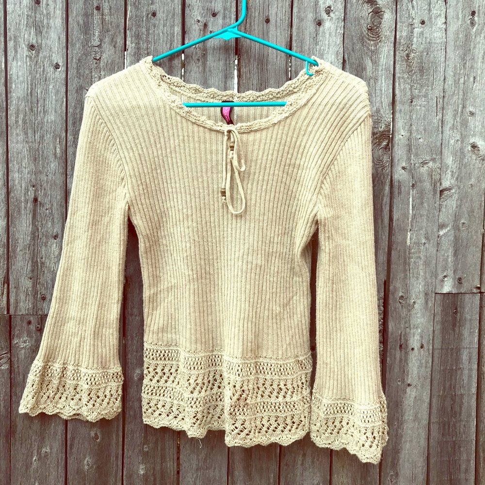 90s feel boho top